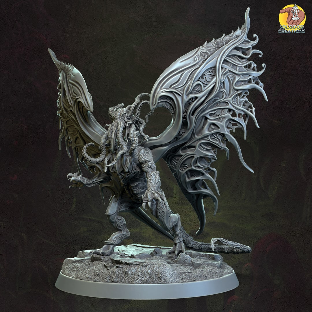 The Dracothilid, Eldritch Horror Dragon | Pre-Supported